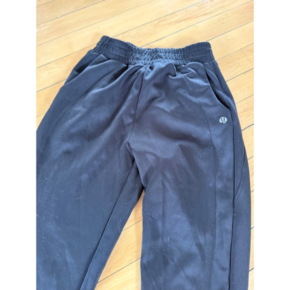 Lululemon black jogger pants athleisure - Picture 2 of 9